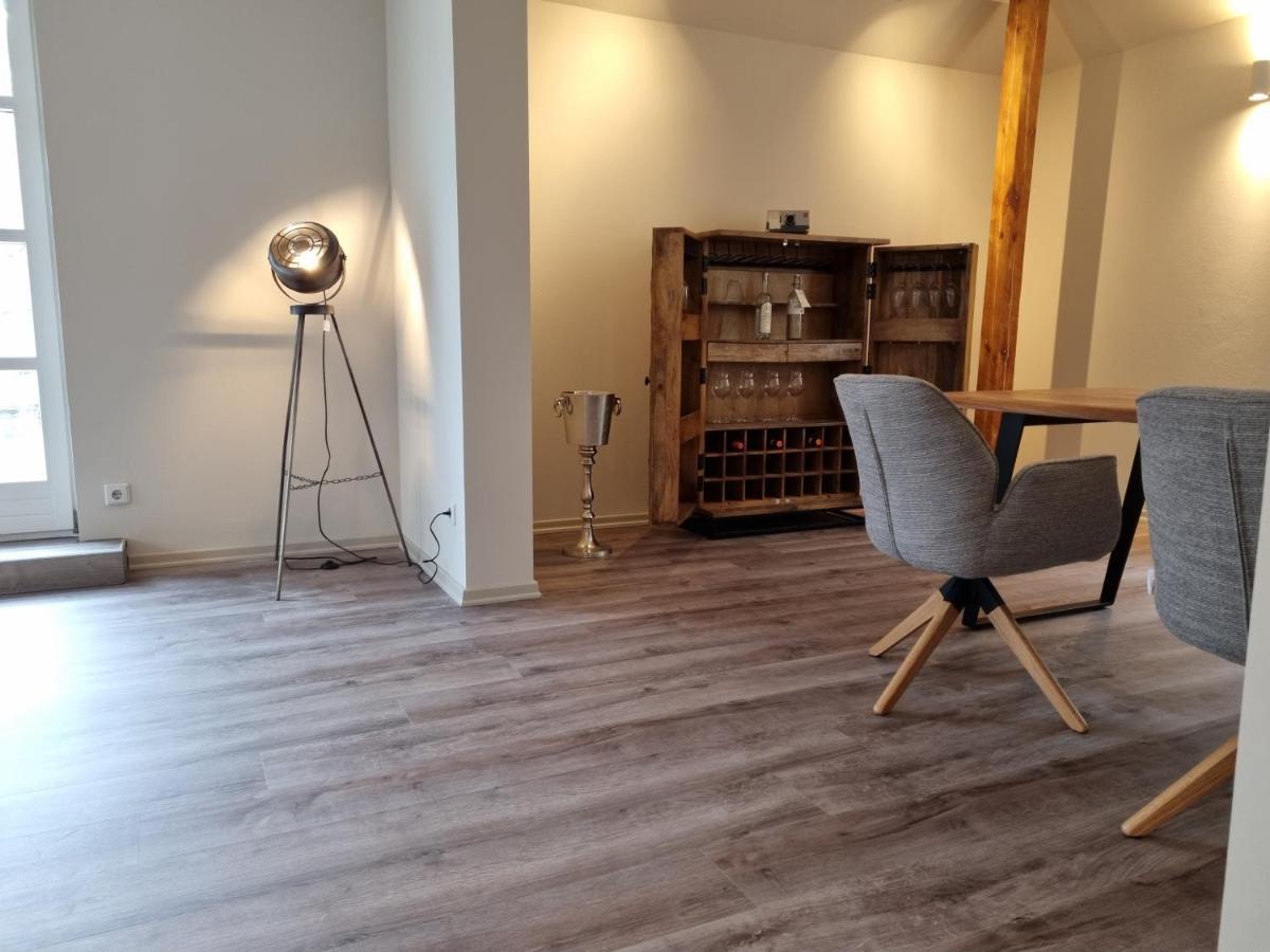 5 Sterne Bahnhoftraum, Appartement "Waldliebe" 133Qm, Grosse Terrasse 70Qm, Qr Code Scannen Fuer Virtuellen Rundgang, Premium Ausstattung Braunfels Kültér fotó