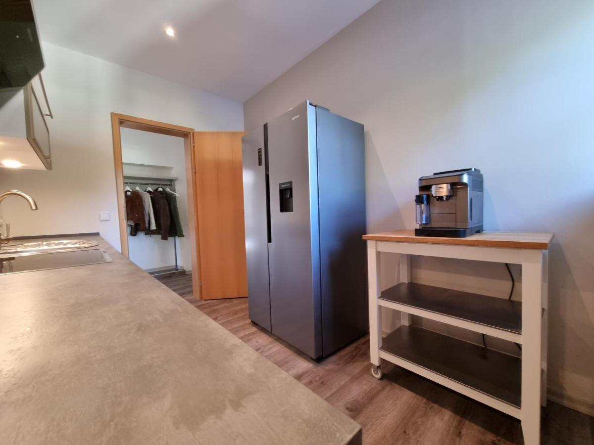 5 Sterne Bahnhoftraum, Appartement "Waldliebe" 133Qm, Grosse Terrasse 70Qm, Qr Code Scannen Fuer Virtuellen Rundgang, Premium Ausstattung Braunfels Kültér fotó